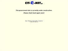 Tablet Screenshot of dev1.cit-e.net