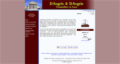 Desktop Screenshot of dangelo-law.cit-e.net