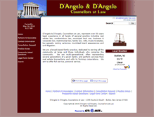 Tablet Screenshot of dangelo-law.cit-e.net