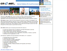 Tablet Screenshot of cit-e.net